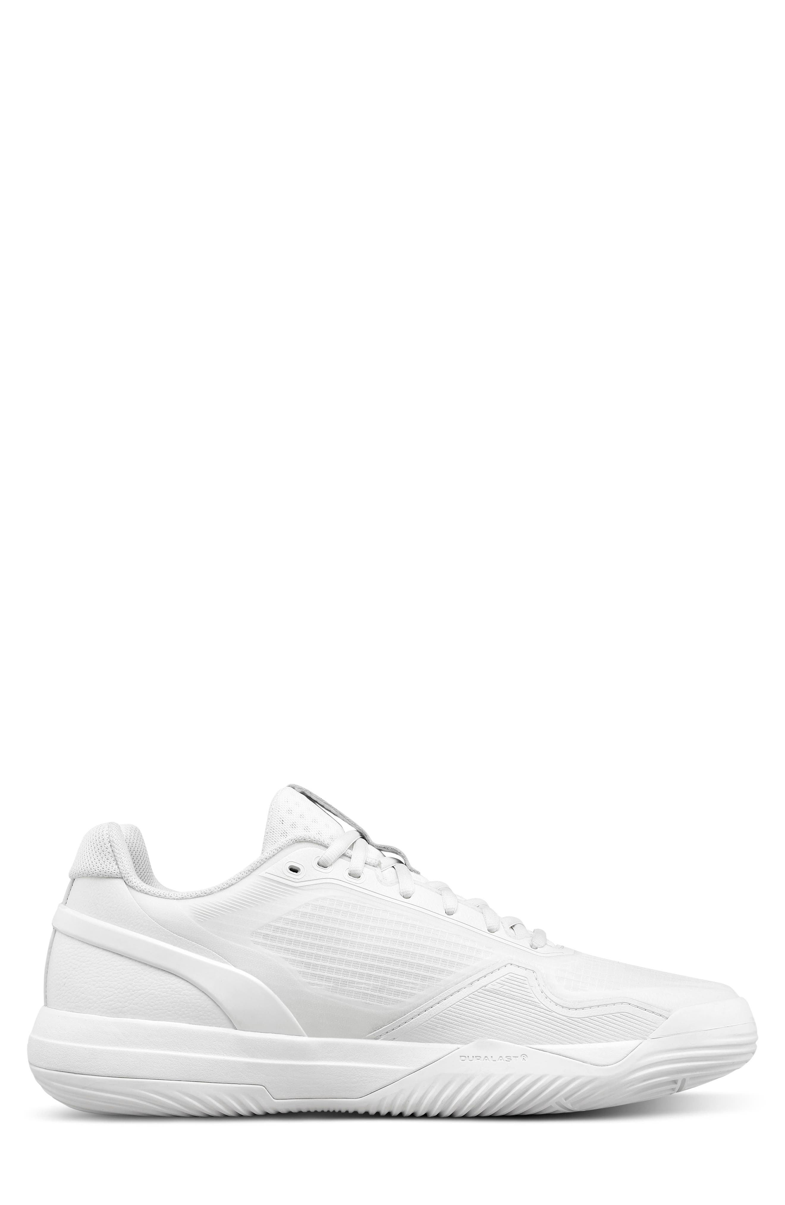 Rush Pro 5 Padel Sneaker, Alternate, color, WHITE / WHITE / WHITE