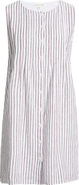 Cloth & Stone Pintuck Button Front Dress