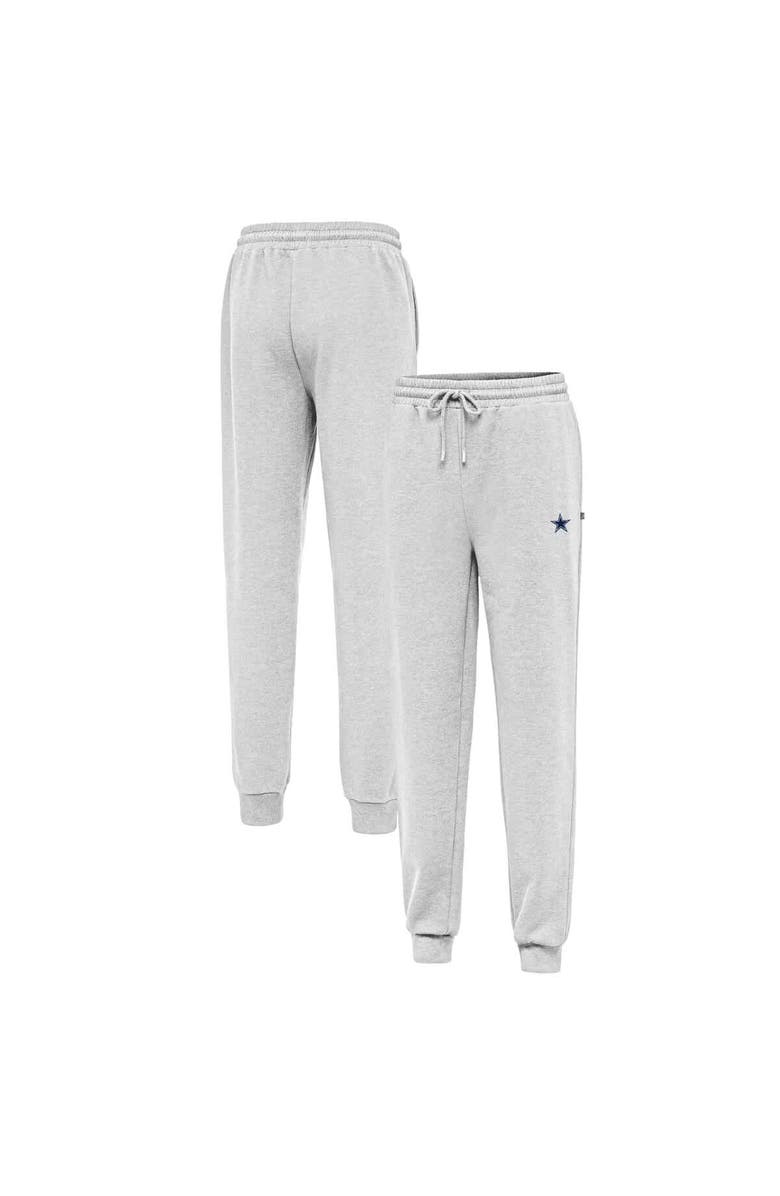 ANTIGUA Men's Antigua Heather Gray Dallas Cowboys Idol Jogger Pants, Main, color, Heather Gray