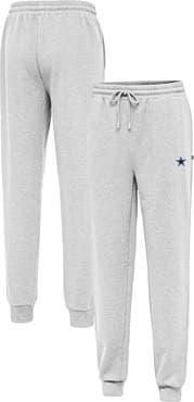 ANTIGUA Men's Antigua Heather Gray Dallas Cowboys Idol Jogger Pants