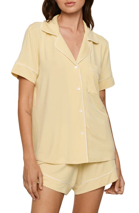 ★SPAO★ Maltese Oguogu Maltese Short Sleeve Pajamas YELLOW yellow pajamas sold on Temu United States