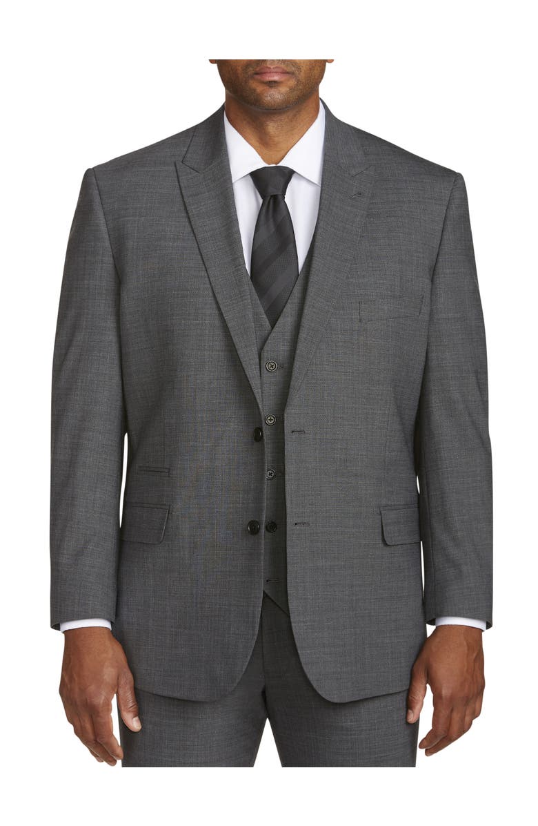 Synrgy by DXL Performance Stretch Suit Jacket, Alternate, color, Grey