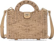 Antik Kraft Structured Straw Mini Bag
