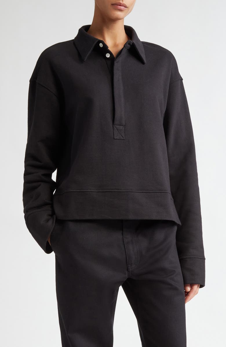 K.NGSLEY Unisex Riis Long Sleeve Polo, Main, color, 