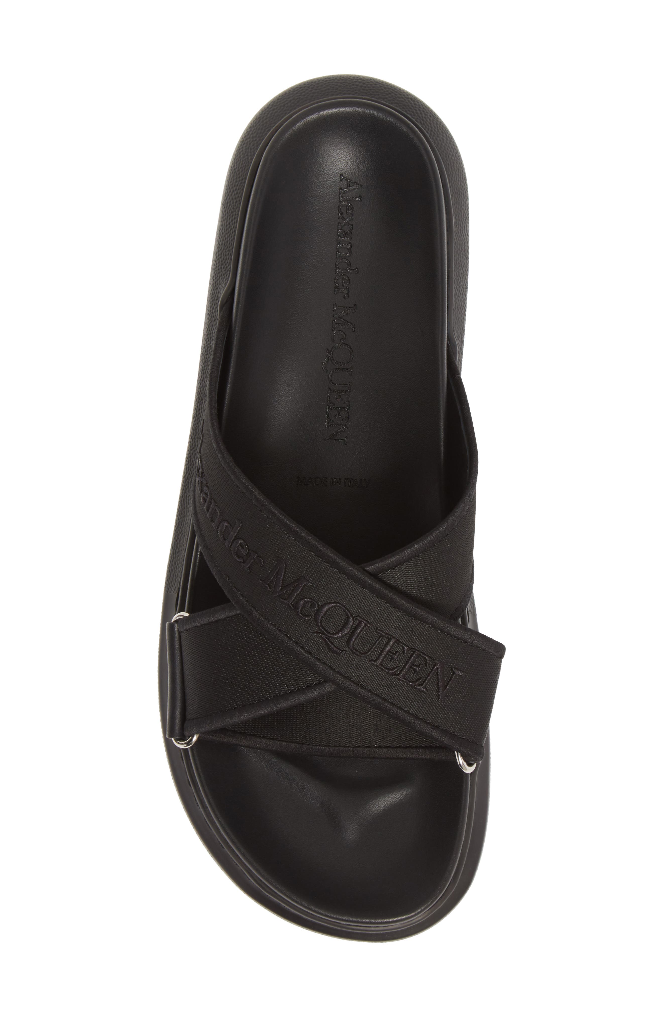McQueen Alexander McQueen Slide Sandal, Alternate, color, 