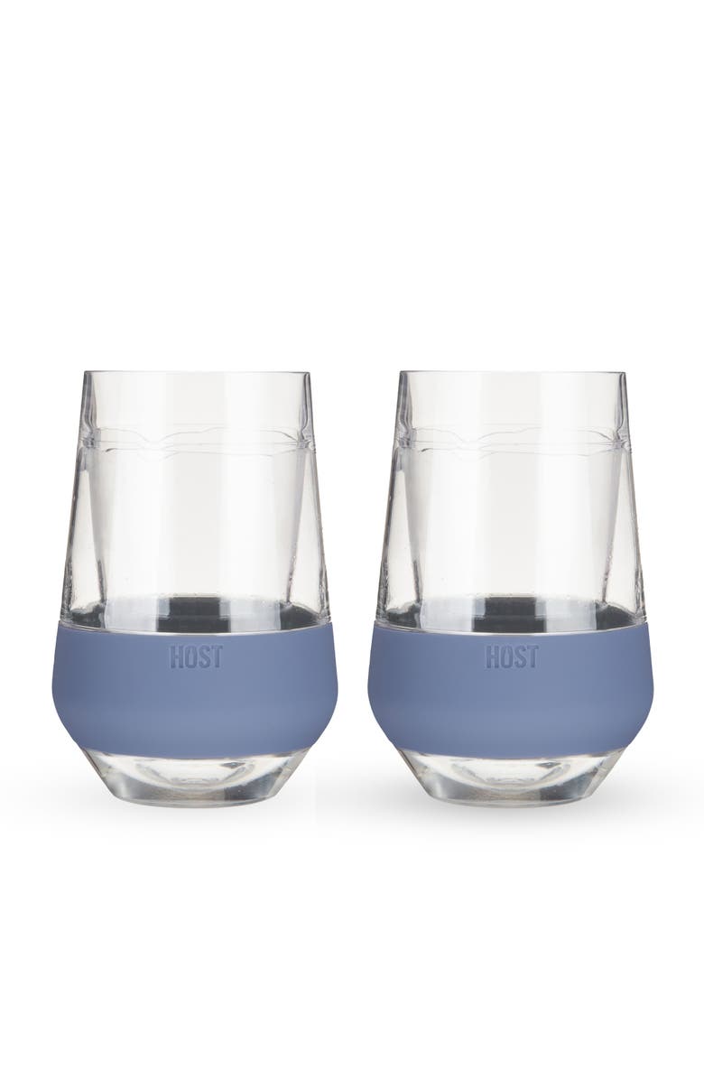 HOST Wine FREEZE XL Cooling Cup Set of 2, Alternate, color, Slate Blue