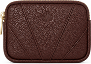 ROSZUAR Écrin Almaira Textured Leather Zip Pouch