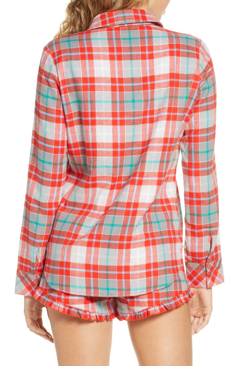 BP. Flannel Short Pajamas, Alternate, color,