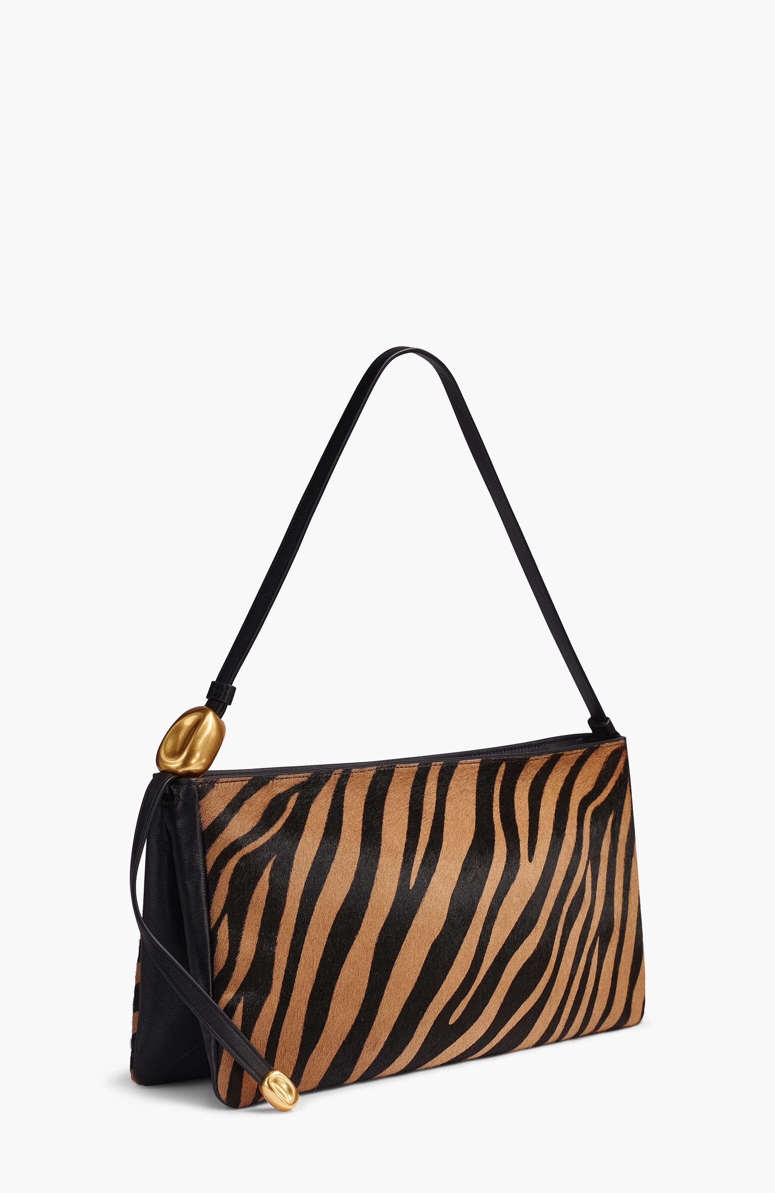 Velvet Large Shoulder Bag, Alternate, color, Black