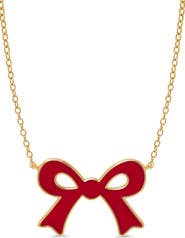 Lily Nily Kids' Flat Bow Pendant Necklace