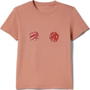 Brixton Tossed Dice Cotton Graphic T-Shirt