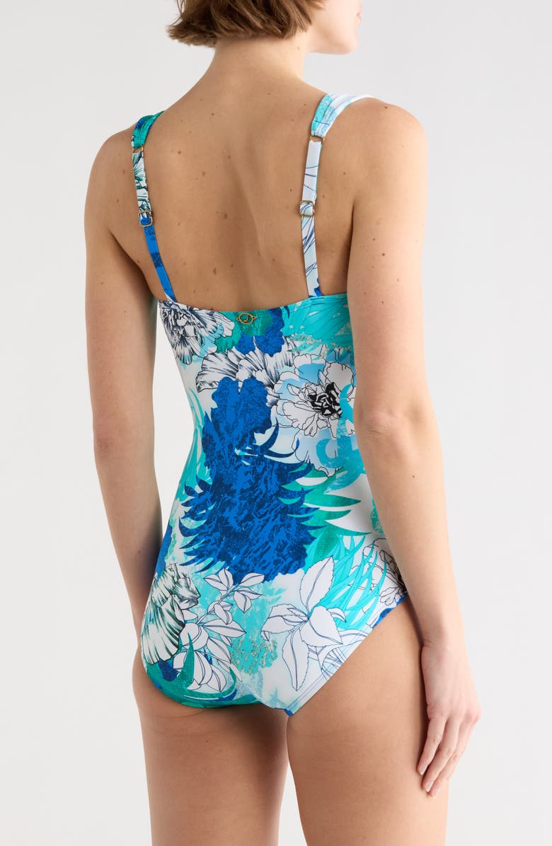 JANTZEN Surplice Mio One-Piece Swimsuit, Alternate, color, 