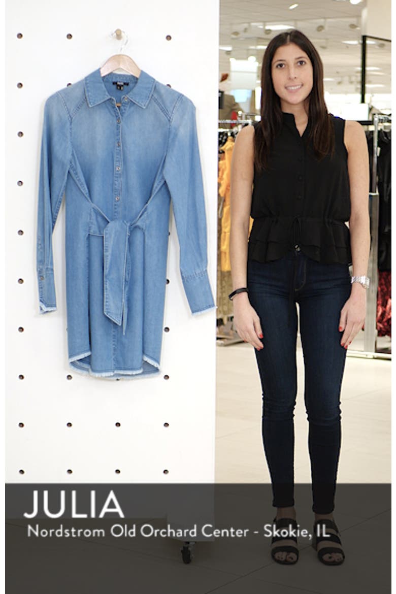 Clemence Chambray Shirtdress video