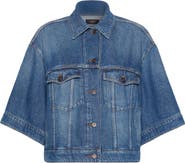 Weekend Max Mara Liuti Crop Denim Jacket