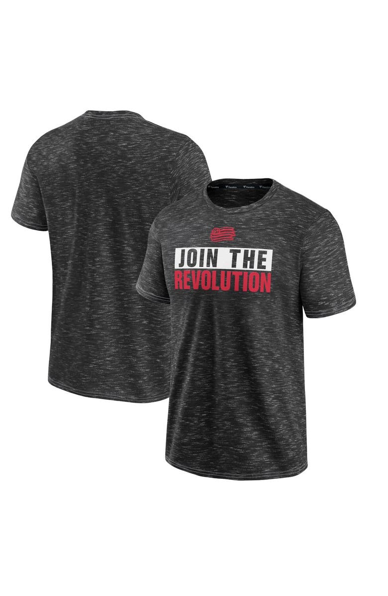 FANATICS Men's Fanatics Branded  Charcoal New England Revolution T-Shirt, Main, color, Charcoal