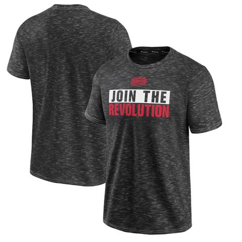 Men's Fanatics Branded  Charcoal New England Revolution T-Shirt