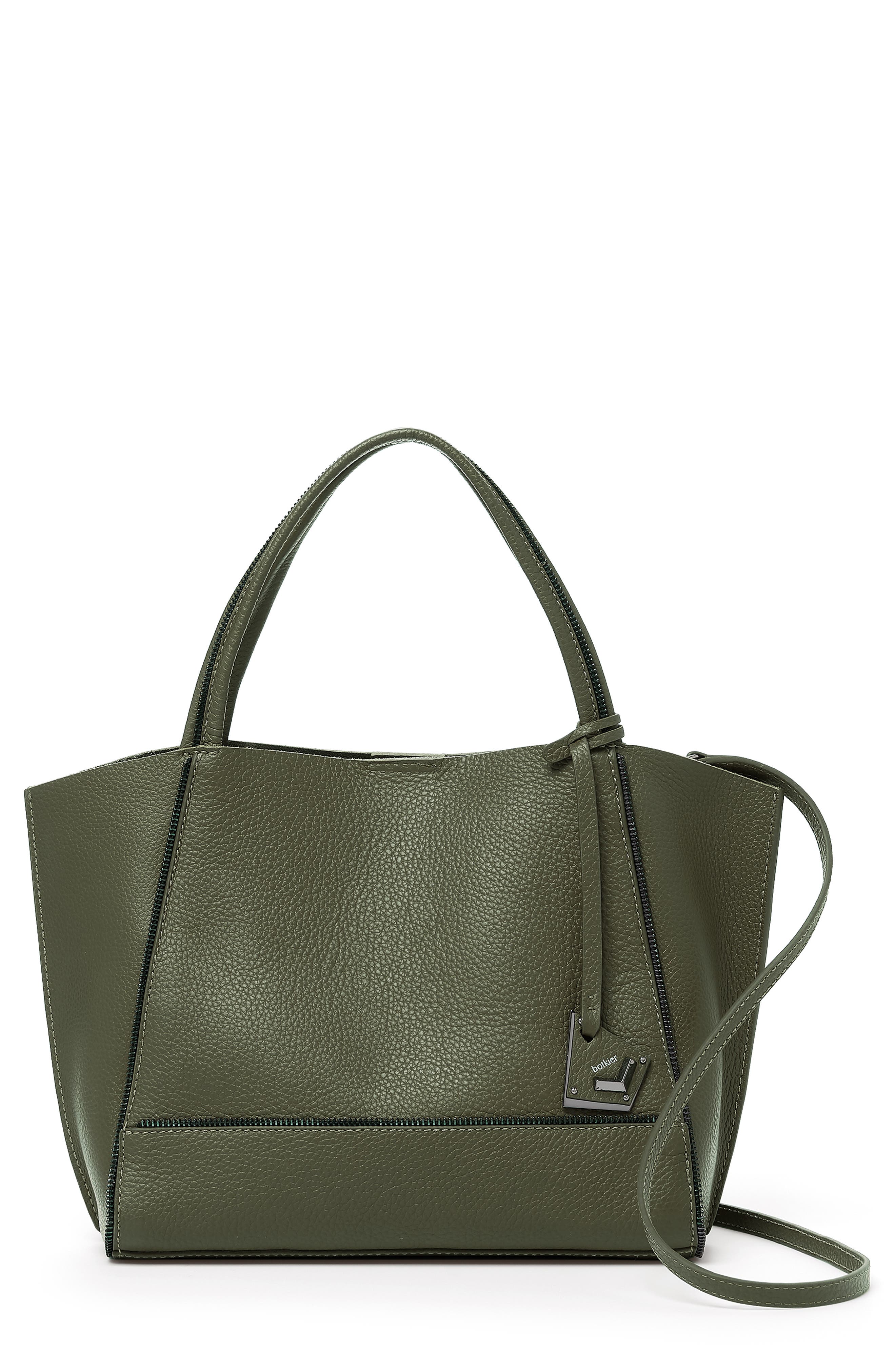 Botkier Soho Bite Size Leather Tote Bag, Main, color, 