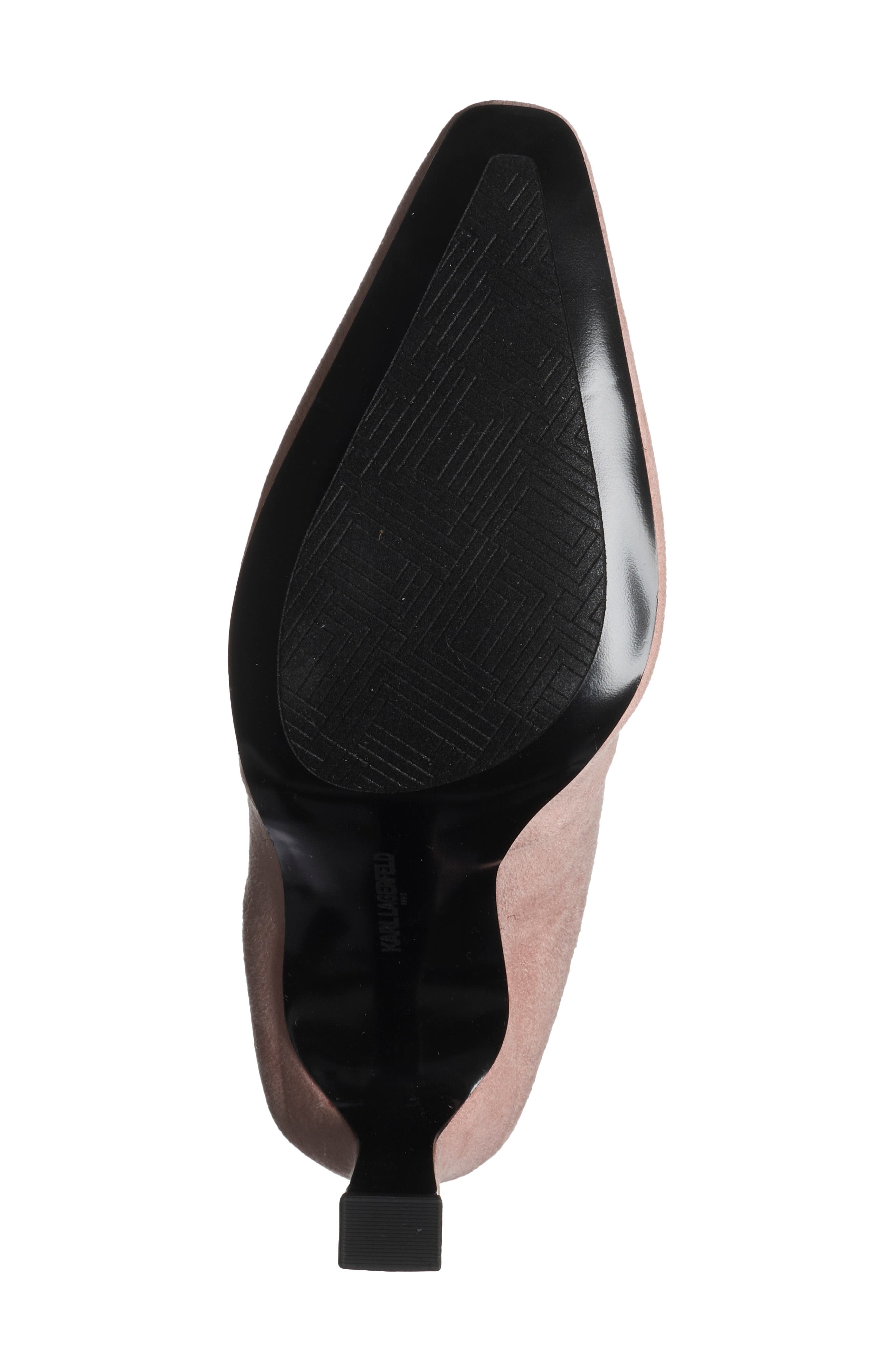 Saralyn Bootie, Alternate, color, MAUVE