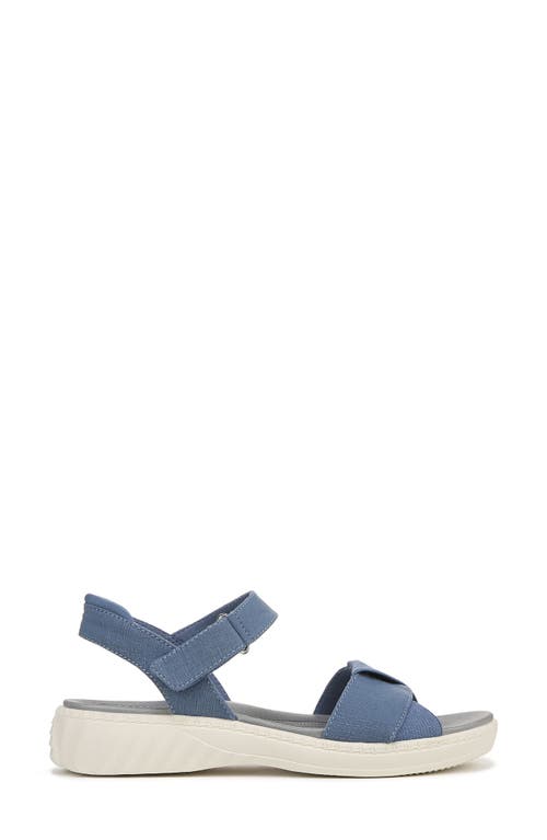 Bzees Lane Sandal In Blue Fabric