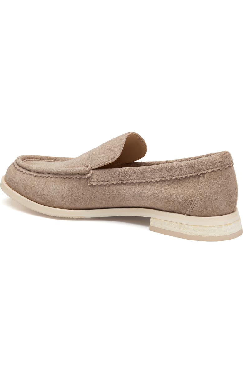 Johnston & Murphy Gillian Suede Loafer, Alternate, color, Taupe Suede