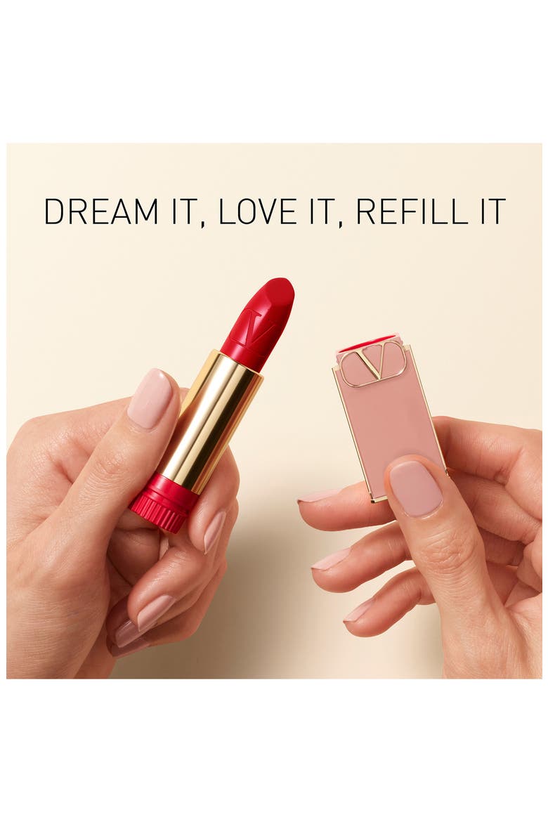 Satin Refillable Lipstick, Alternate, color, ROMANTIC NUDE PINK