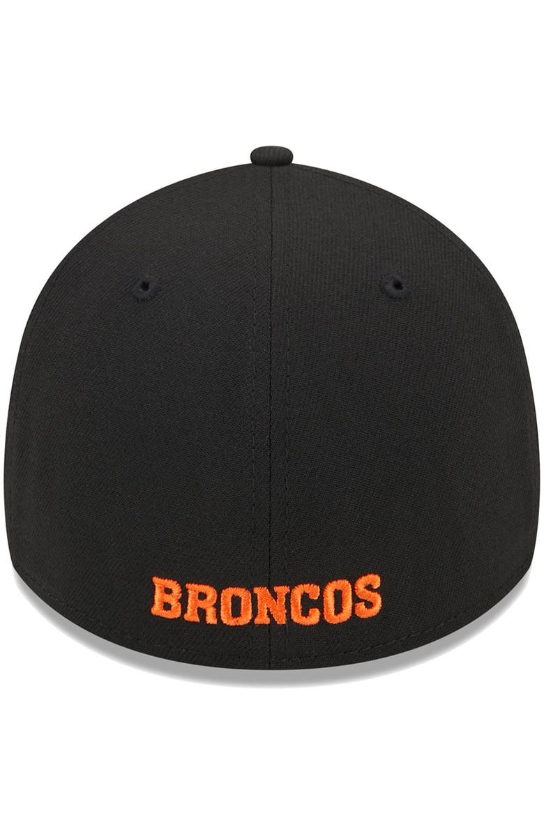 New Era Men's New Era Black Denver Broncos Throwback Main 39THIRTY Flex Hat, Alternate, color, 