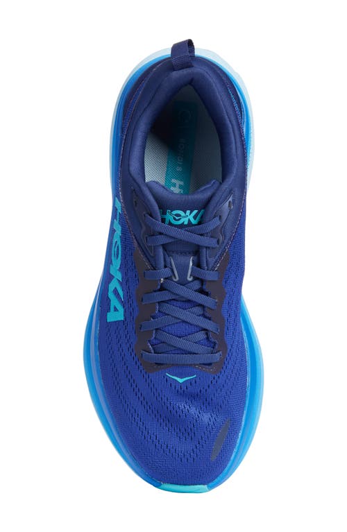 Hoka Bondi 8 Running Shoe In Black