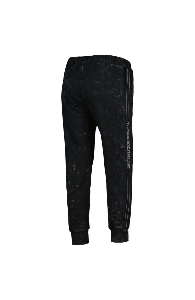 THE WILD COLLECTIVE Women's The Wild Collective Black San Francisco Giants Marble Jogger Pants, Alternate, color, Black