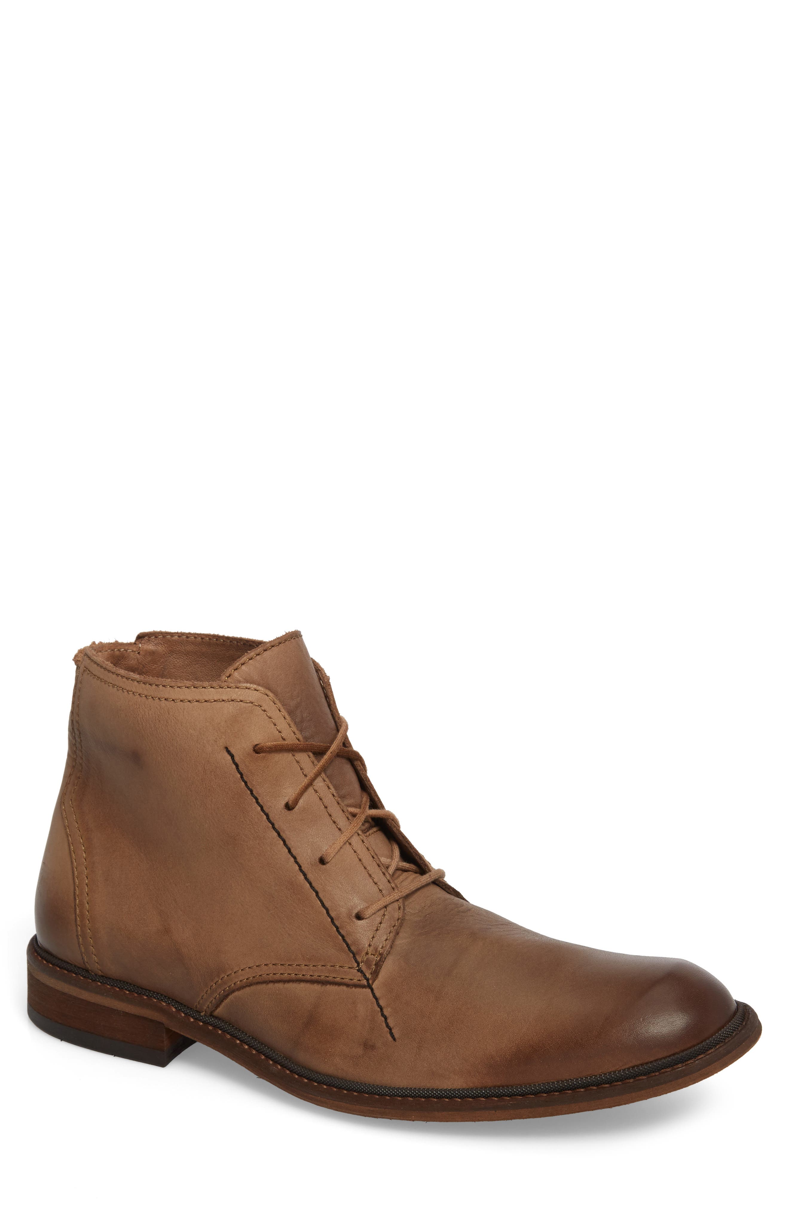 Hobi Plain Toe Chukka Boot, Main, color, ANTIQUE TAN LEATHER