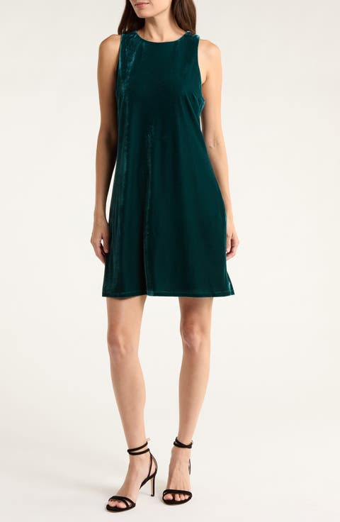 Jasmina Velvet Shift Dress