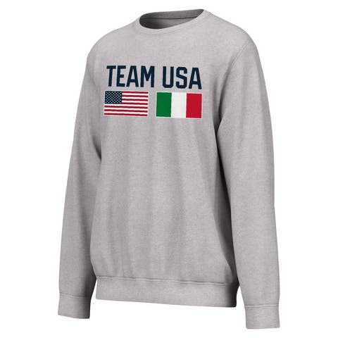 Men's Outerstuff Heather Gray Team USA Sweatshirt
