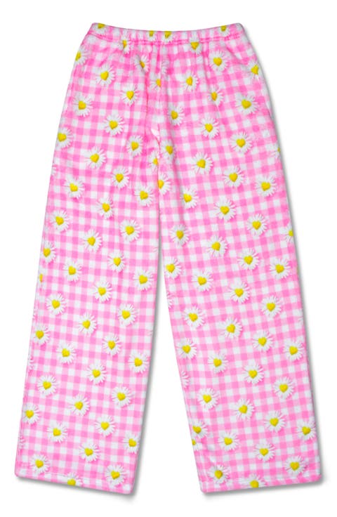 Kids' Daisy Love Plush Sleep Pants (Little Kid & Big Kid)