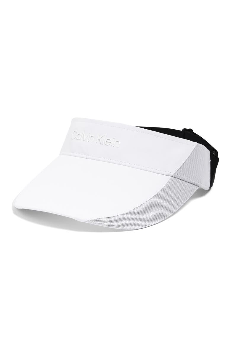 Mesh Panel Visor, Main, color, WHITE