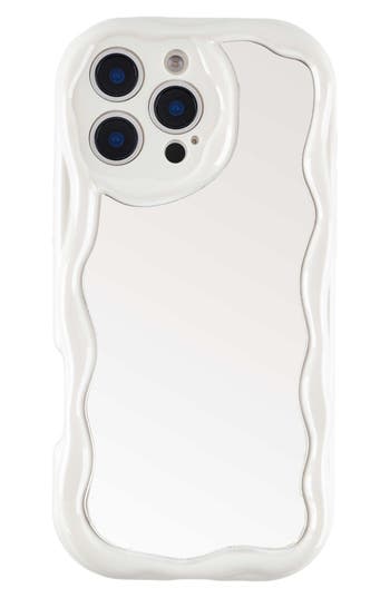 Auramma Funky Mirror Iphone 16 Pro Case In White