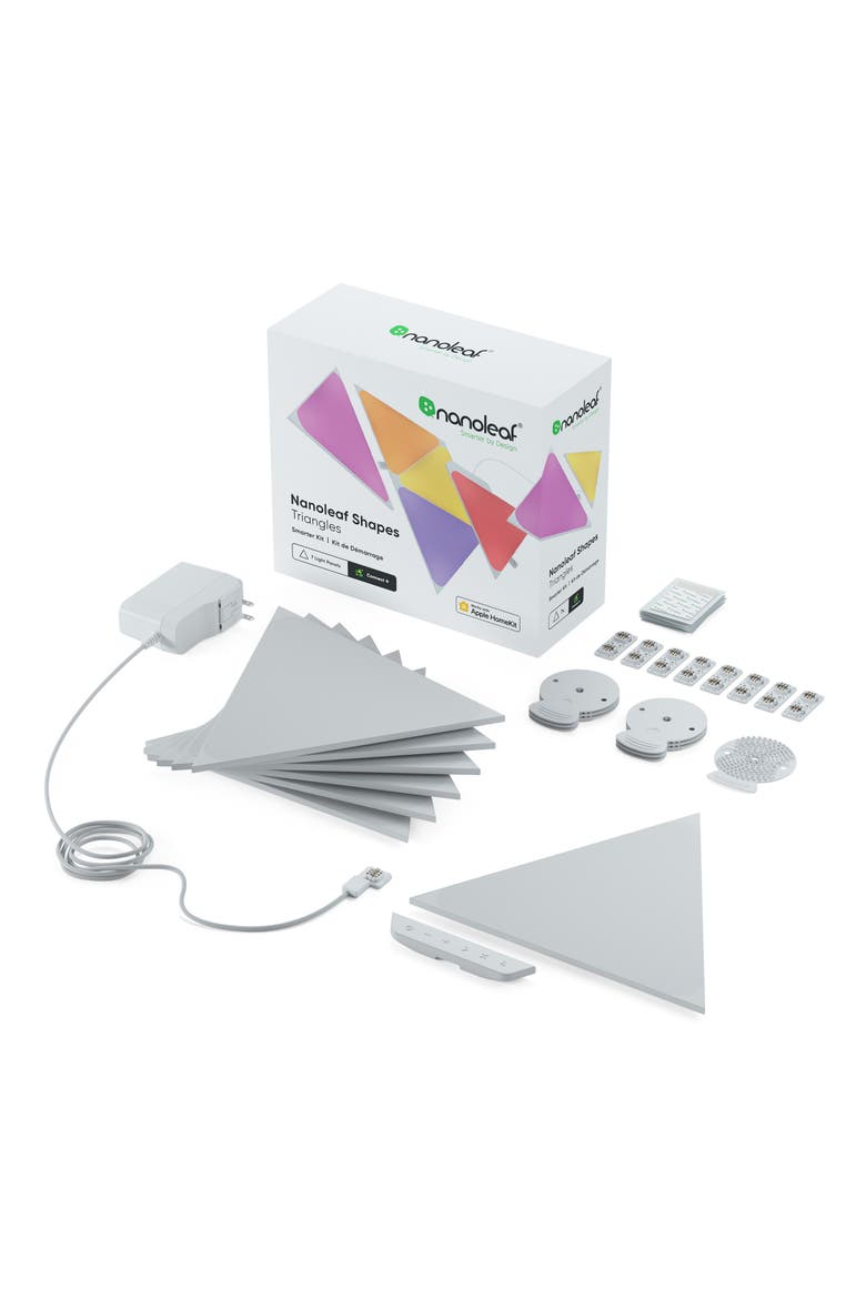 7-Piece Triangle Shapes Smarter Kit, Main, color, MULTICOLOR