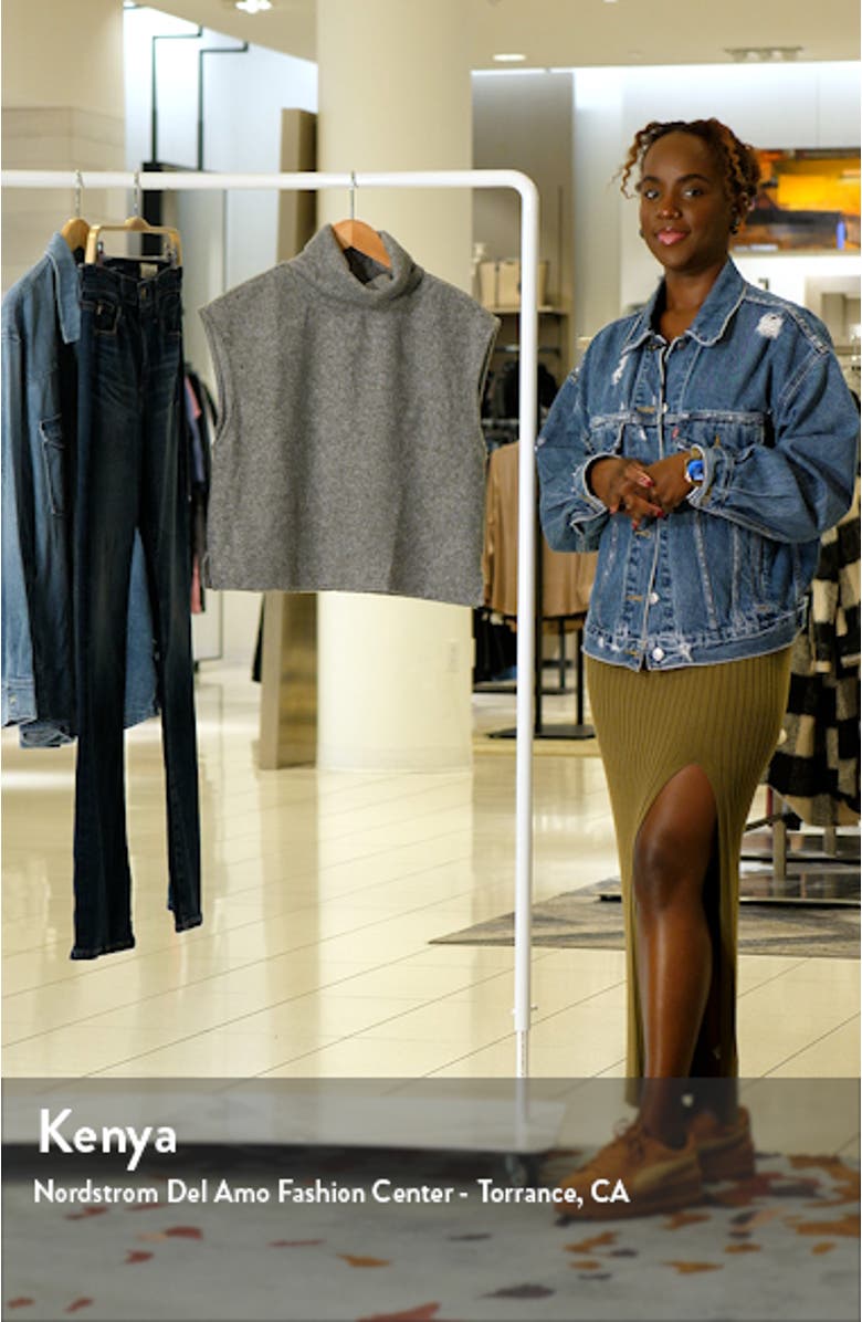 Blis Cap Sleeve Turtleneck Sweater, sales video thumbnail