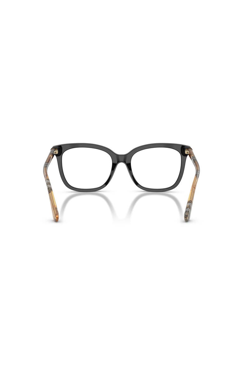 Burberry 51mm Square optical glasses, Alternate, color, Black