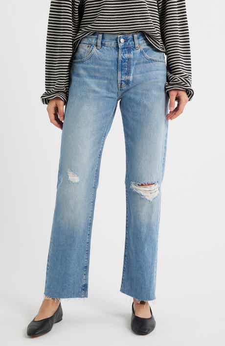 Madewell The Dean Easy Straight Jeans