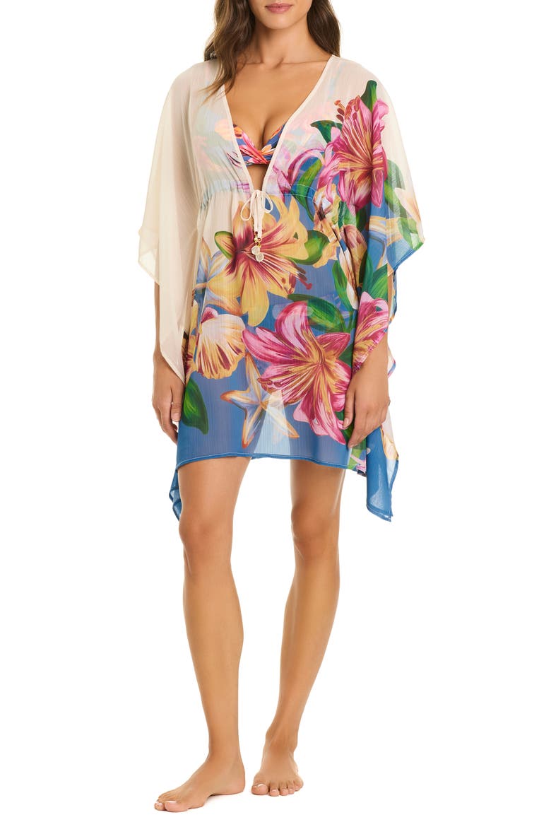Caftan Cover-Up, Main, color, DRIFT BLEU