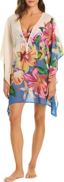 BLEU by Rod Beattie Caftan Cover-Up