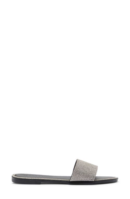 Wild Diva Lounge Roo Rhinestone Slide Sandal