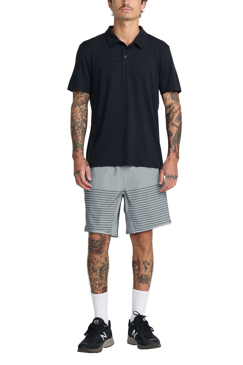 Yogger Stretch Shorts, Alternate, color, LEAD