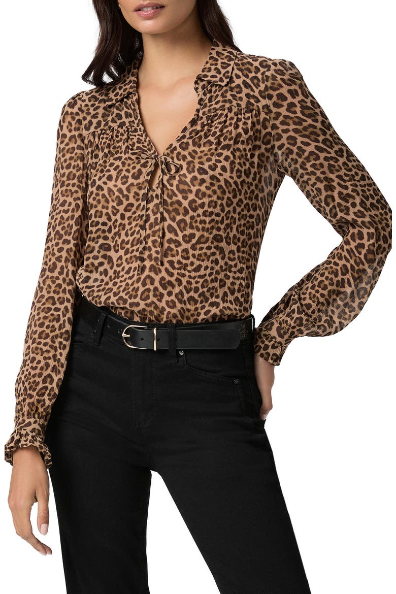 Artois Print Silk Top, Main, color, NATURAL MULTI