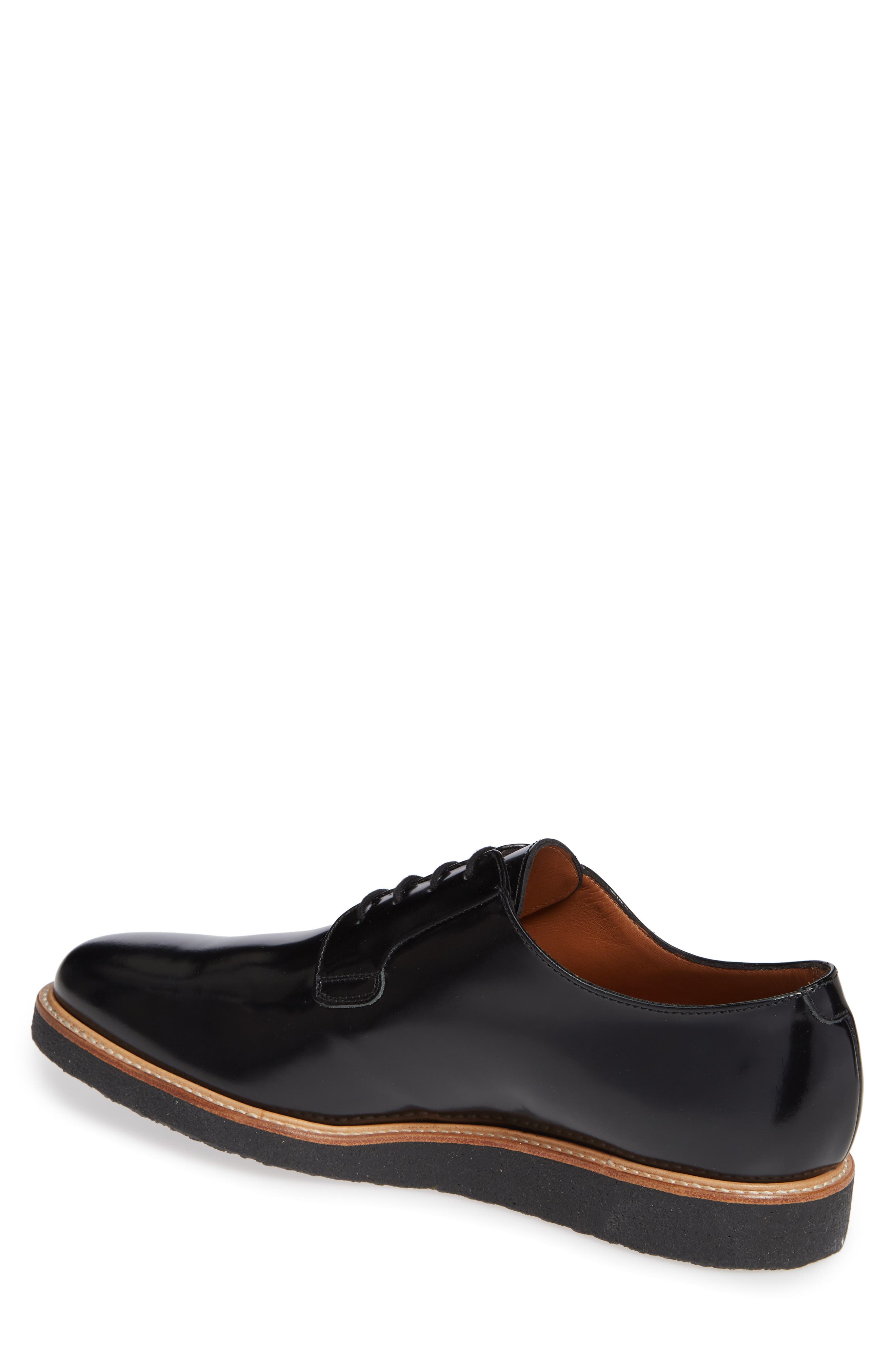 Plain Toe Derby, Alternate, color, BLACK SHINE
