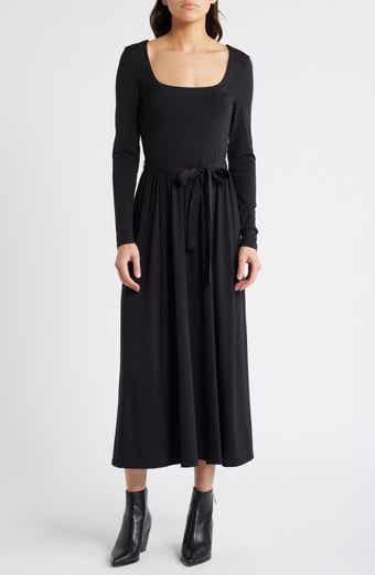 Nieve Long Sleeve Jersey Dress