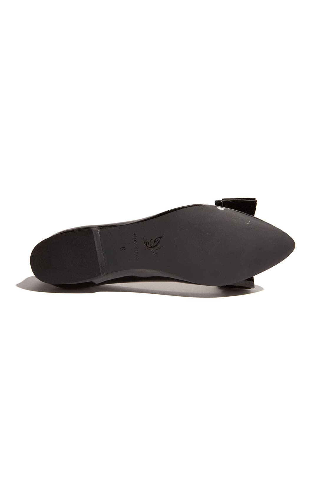 '1903' Bow Ballet Flat (Nordstrom Exclusive), Alternate, color, BLACK