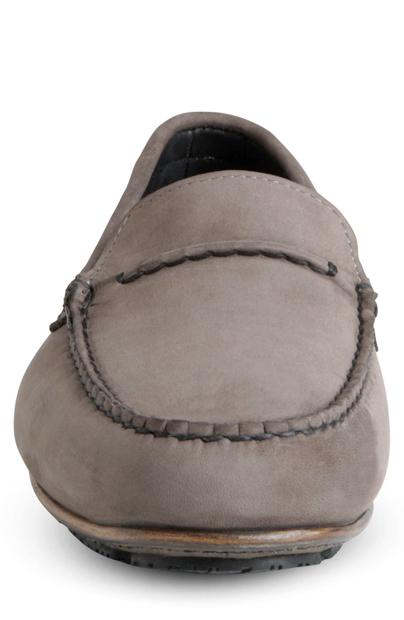 Super Sport Driving Shoe, Alternate, color, GREY NUBUCK