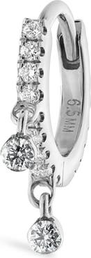 MARIA TASH Double Dangle Diamond Eternity Clicker