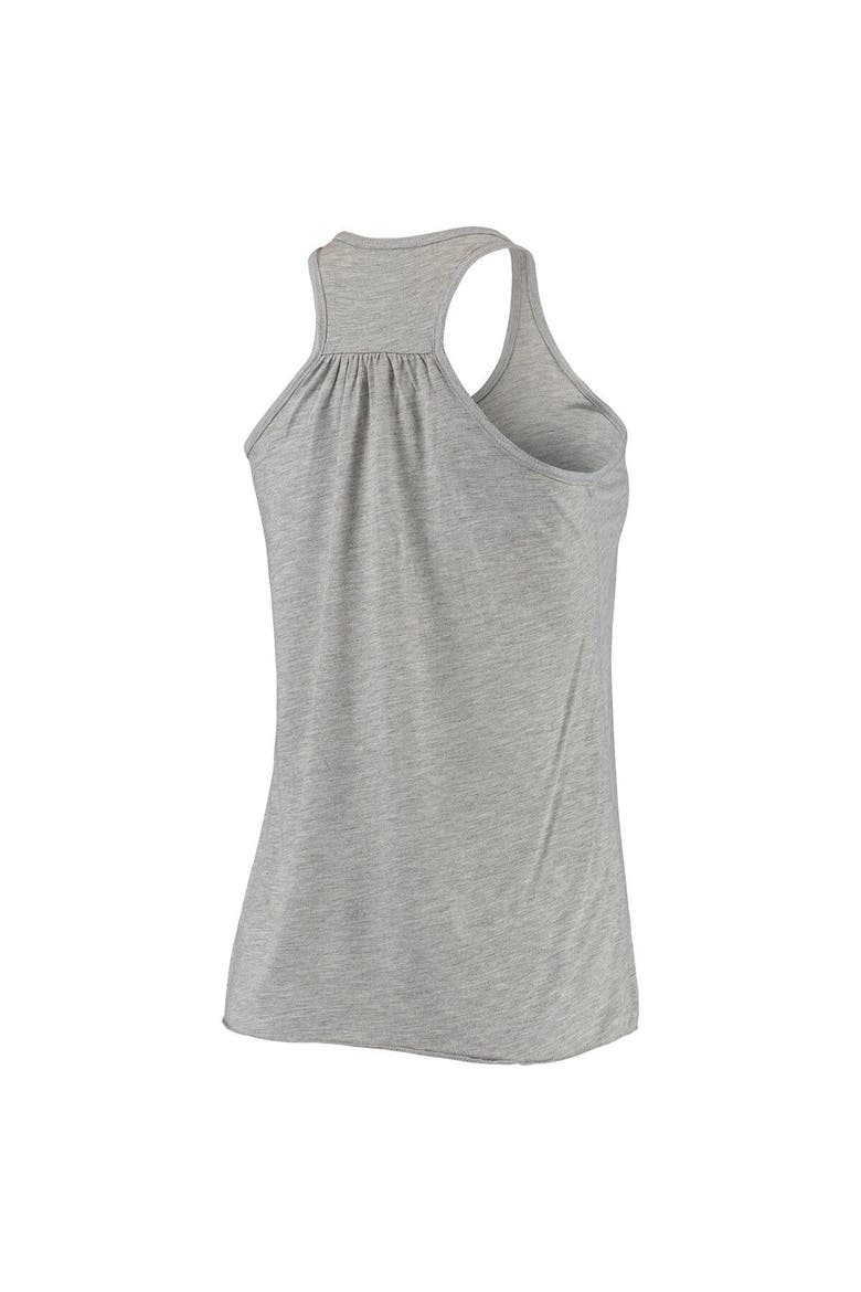 Women's Homefield Ash Minnesota Golden Gophers Vintage Racerback Tank Top, Alternate, color, Ash