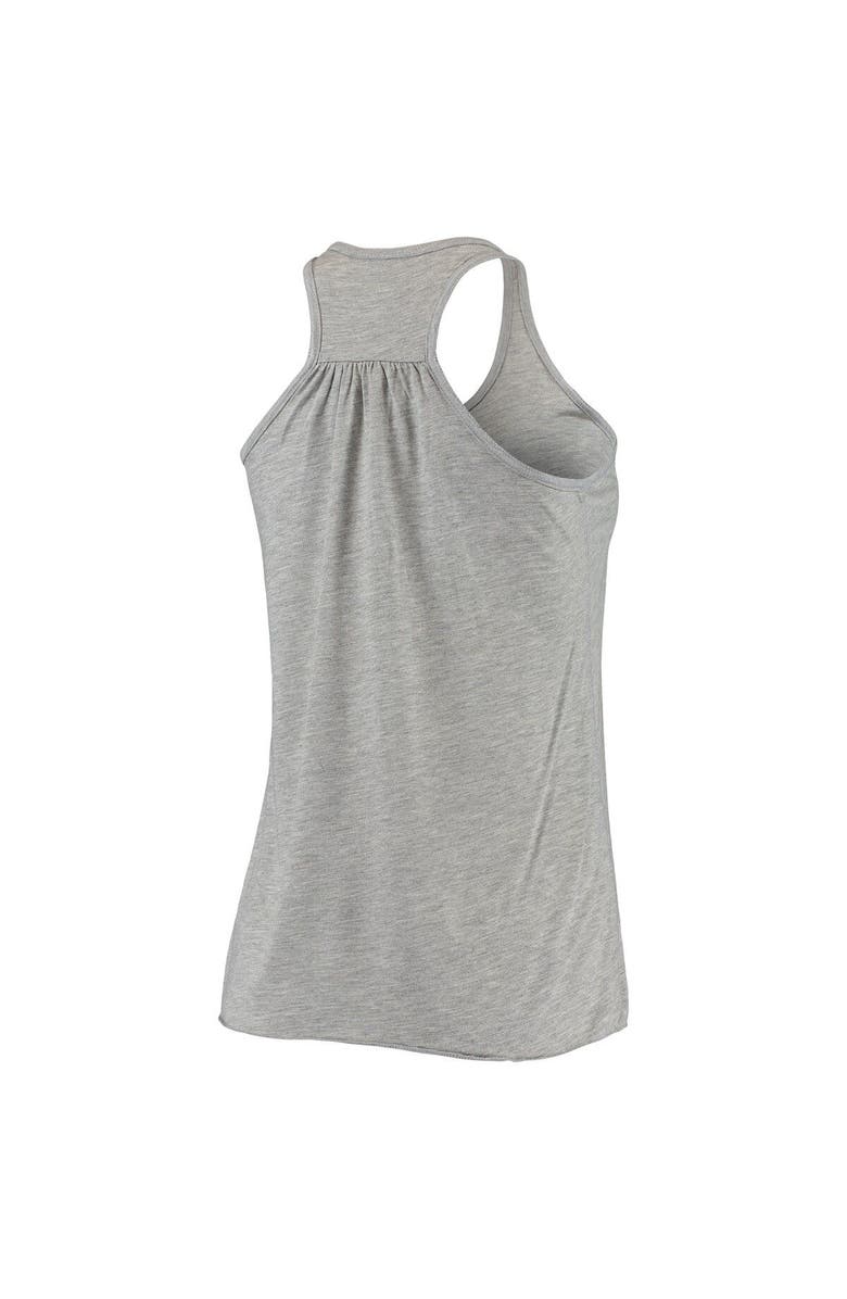 HOMEFIELD Women's Homefield Ash Minnesota Golden Gophers Vintage Racerback Tank Top, Alternate, color,